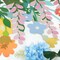 Groovy Boho Flower Banner – Double-Sided Waterproof Wildflower & Leaf Design for Birthday, Garden, Wedding Backdrop, Indoor & Outdoor Party Décor